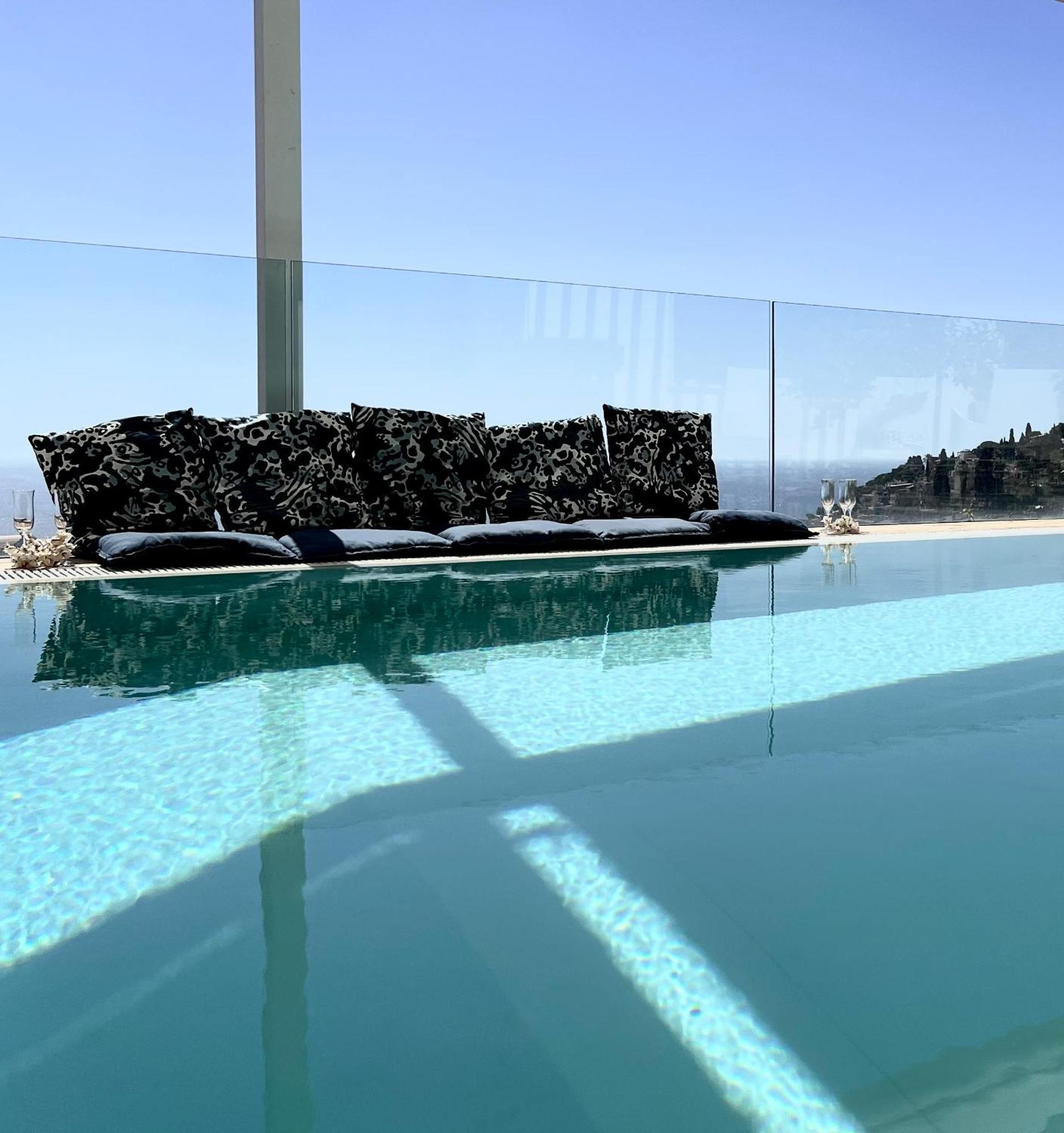 Villa Mediterranea, Taormina, Private Pool & Sea View Экстерьер фото